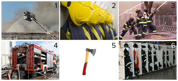 Skolernes innovationsdag collage En brandmands hverdag